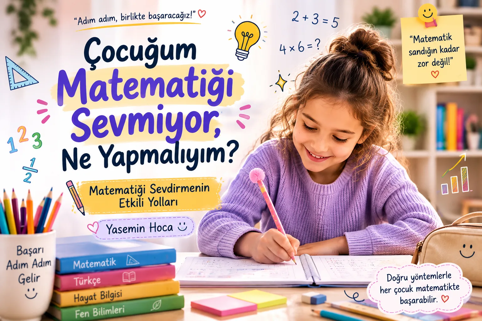 Çocuğum Matematiği Sevmiyor, Ne Yapmalıyım? Matematiği Sevdirmenin Etkili Yolları
